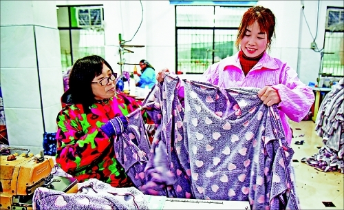 航頭：車間建到家門口就業(yè)脫貧不遠(yuǎn)走